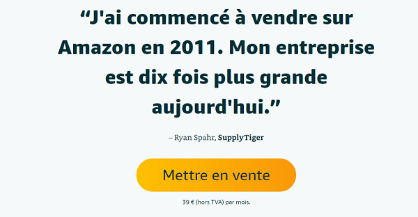 comment vendre sur Amazon