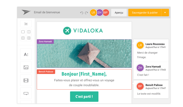 outil mailing collaboratif