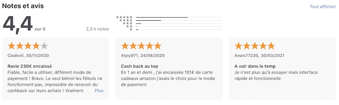 Avis utilisateurs sur Ebuyclub